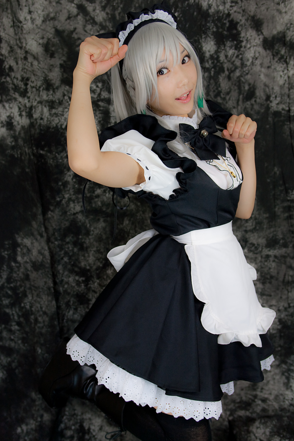 cosplay女佣扮相美女套图 c77 Sakuya Izayoi　(2)